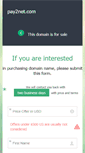 Mobile Screenshot of pay2net.com
